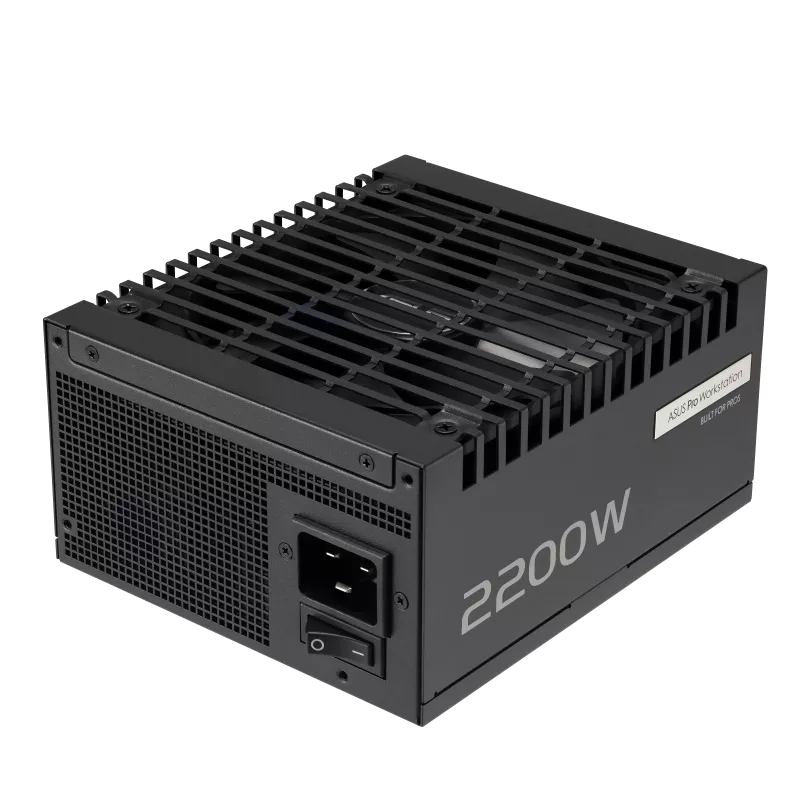 ASUS Pro WS 2200W Platinum PSU ATX 3.1 PCIe 5.1 80 Plus Platinum Power Supply