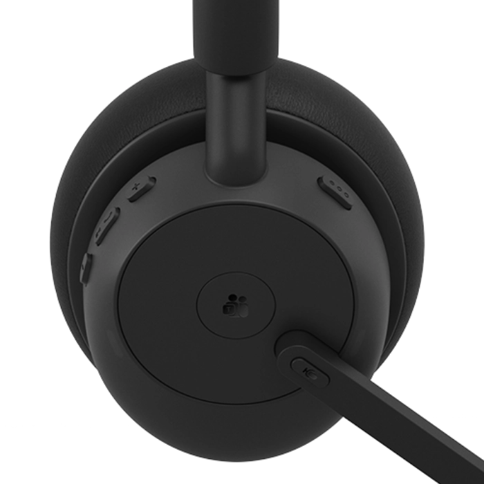 Jabra Evolve3 45 MS Wireless Mono Bluetooth ANC Headset Link390 USB-A