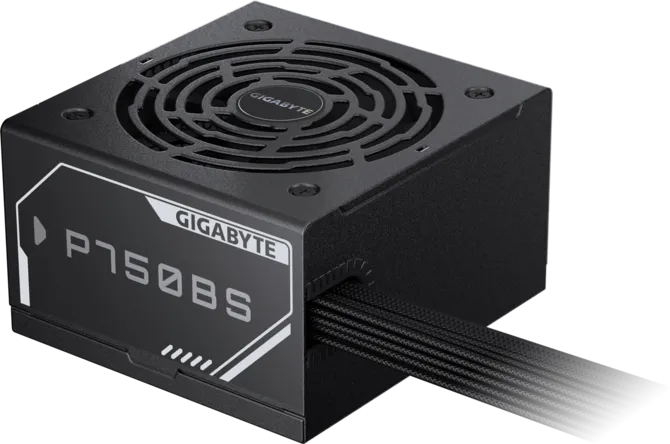 Gigabyte P750BS 750W 80 Plus Bronze ATX Power Supply 120mm FDB Fan 5YR Warranty