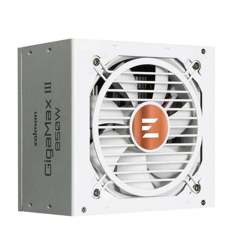 Zalman GigaMax III 850W White 80 Plus Bronze Semi Modular ATX 3.1 Power Supply