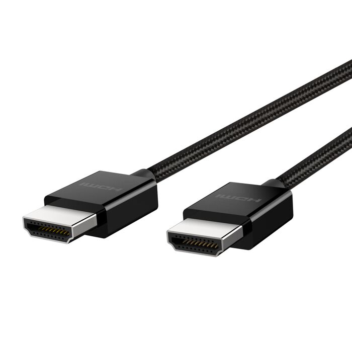 Belkin HDMI 2.1 Cable 2m 8K 60Hz 4K 120Hz 48Gbps HDR Dolby Vision Braided