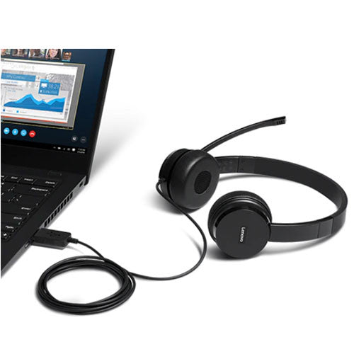 LENOVO 100 USB STEREO HEADSET - 4XD0X88524