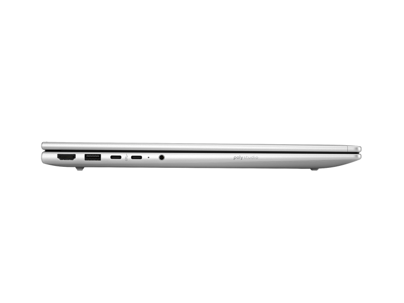 Profile view of the right side of the HP EliteBook.