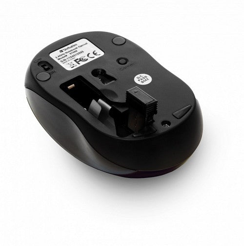 Verbatim GO Nano Black Mouse Wireless Optical - 49042