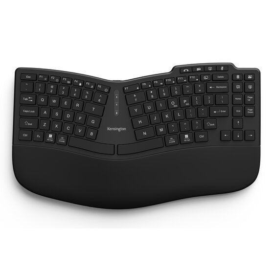 Kensington Pro Fit Ergo KB675 EQ TKL Wireless Keyboard USB Black Rechargeable