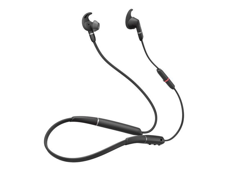 JABRA WIRELESS EVOLVE 65E UC STEREO BLUETOOTH HEADSET + LINK370 DONGLE-6599-629-109