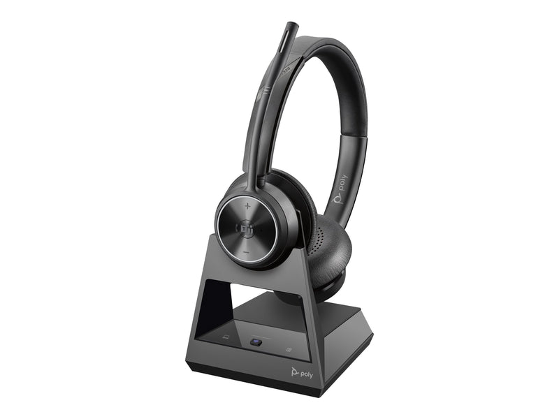 HP Poly Savi 7320-M UC Wireless Headset On‑Ear DECT ANC Black