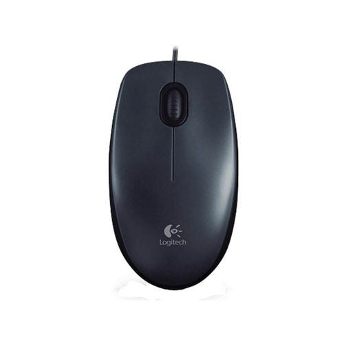 LOGITECH M90 CORDED MOUSE - BLACK - 3YR WTY - 910-001795
