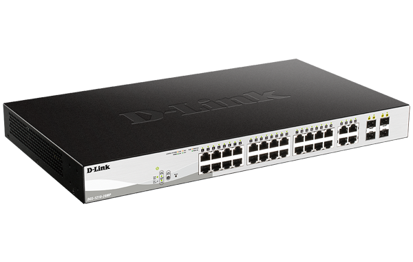D-LINK DGS-1210-28MP 28-PORT GIGABIT WEBSMART POE SWITCH - DGS-1210-28MP