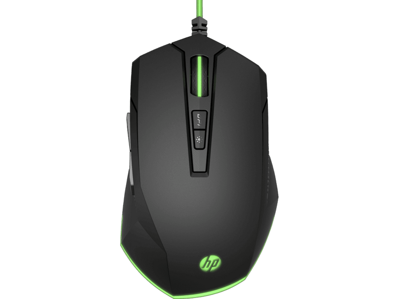 HP Pavilion 200 Gaming Mouse - 3,200 DPI 12 RGB Modes 5 Customizable Buttons Ergonomic Comfort for Laptop PC Mac - 5JS07AA