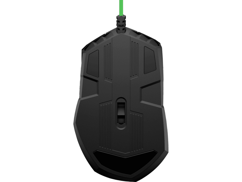 HP Pavilion 200 Gaming Mouse - 3,200 DPI 12 RGB Modes 5 Customizable Buttons Ergonomic Comfort for Laptop PC Mac - 5JS07AA