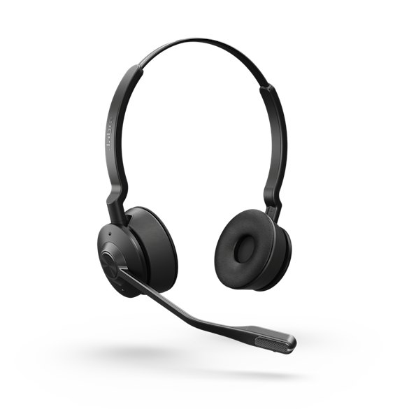 JABRA WIRELESS ENGAGE 65 STEREO DECT HEADSET W/ BASE, SOFTPHONE/DESKPHONE (9559-553-117)