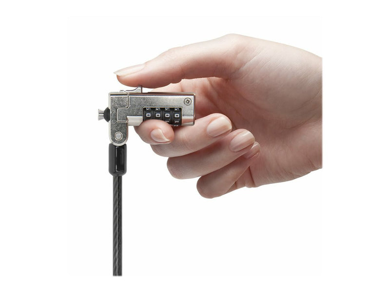 KENSINGTON COMBINATION NOTEBOOK LOCK - N17 FOR DELL DEVICES  WITH WEDGE LOCK SLOT - K68008WW