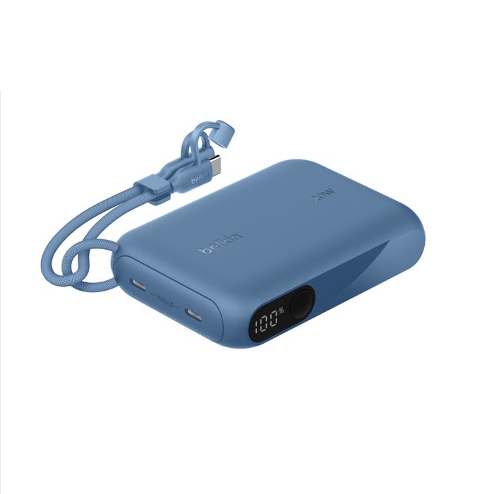 Belkin BoostCharge 10K Power Bank 20W USB-C Dual USB with Digital Display