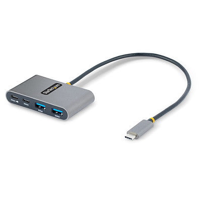 STARTECH 0.3M, USB-C HUB, 100W, USB(2), USB-C(2), 5GBPS, 2YR - 5G2A2CPDB-USB-C-HUB