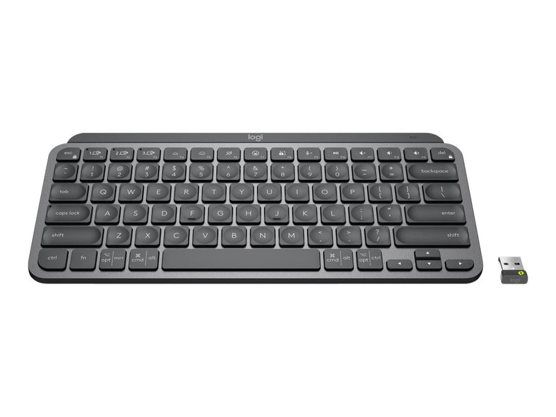 LOGITECH MX KEYS MINI WIRELESS KEYBOARD FOR BUSINESS,ILLUMINATED,LOGI BOLT,BT,GRAPHITE,2YR - 920-010613
