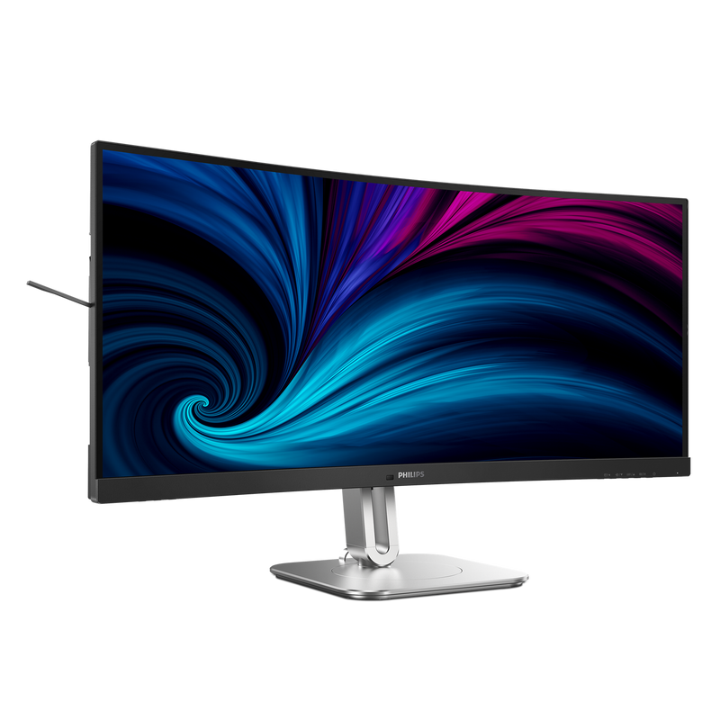 Curved Ultrawide Monitor - Philips 34B2U5600C, 34" WQHD VA, 1500R, USB-C Dock, RJ45