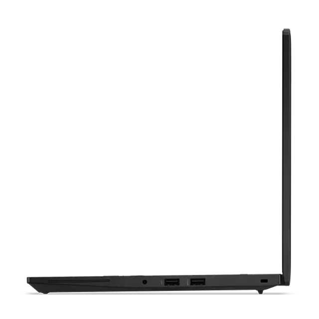 Profile view of the right side of the ThinkPad L16 G2.