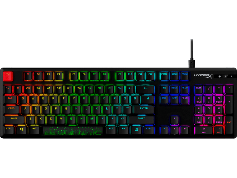 HyperX Alloy Origins PBT HX Aqua - Mechanical Gaming Keyboard