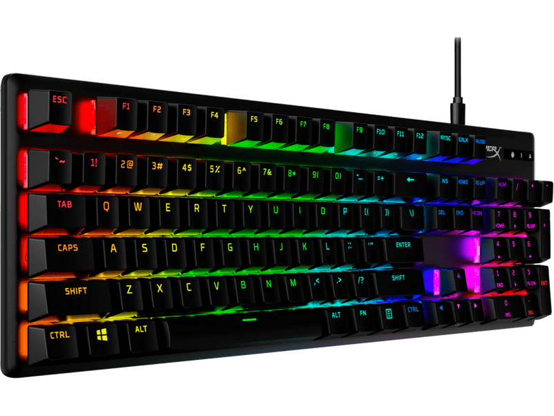 HyperX Alloy Origins PBT HX Aqua - Mechanical Gaming Keyboard