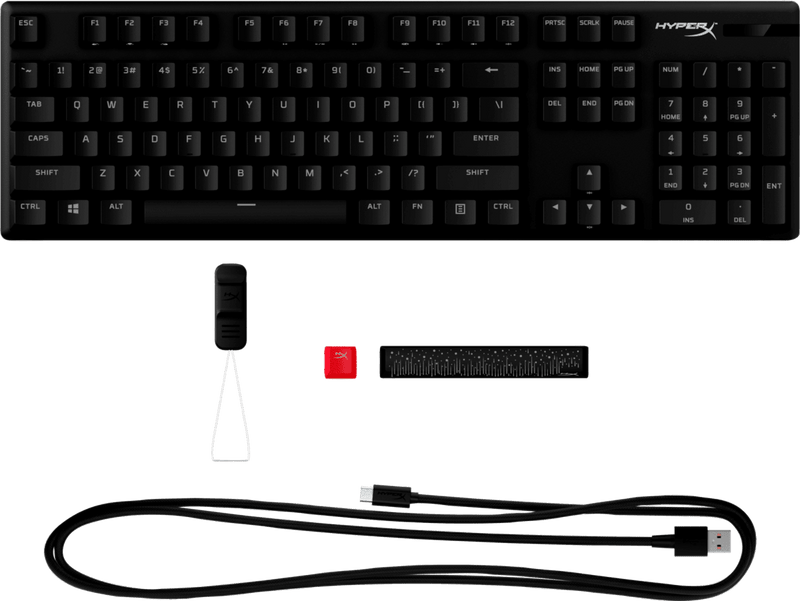 HyperX Alloy Origins PBT HX Aqua - Mechanical Gaming Keyboard