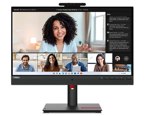 LENOVO T24MV-30 23.8" WLED IPS FHD (16:9), HDMI, DP, USBC, USB(4), PIVOT, LAN, H/ADJ, 3YR - 63D7UAR3AU