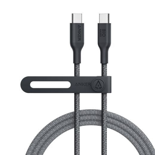 ANKER 544 BIO-NYLON USB-C TO USB-C TO USB-C CABLE (1.8MBLACK) - A80F6H11