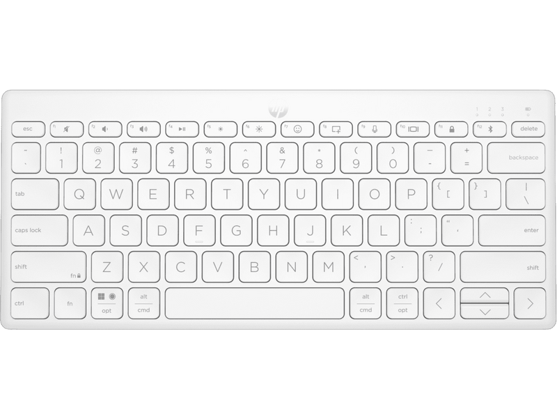 HP 350 Compact Multi-Device Wireless Keyboard - White -ï¿½ï¿½ï¿½ï¿½692T0AA