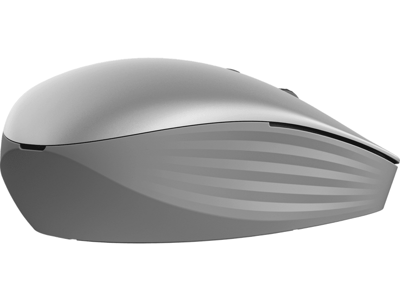 HP 710 Rechargeable Silent Bluetooth Mouse 2.4GHz Bluetooth 5.3 6 Button Silver 6E6F1AA