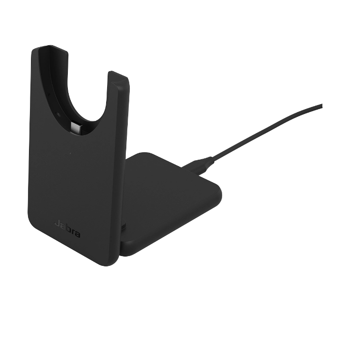 Jabra Evolve3 65 UC Wireless Stereo Bluetooth ANC Headset Charging Stand Link390 USB-C