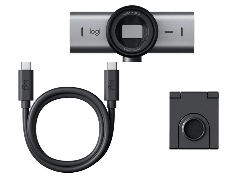 Logitech MX Brio 705 for Business 4K UHD Webcam USB-C Plug-and-Play 30fps