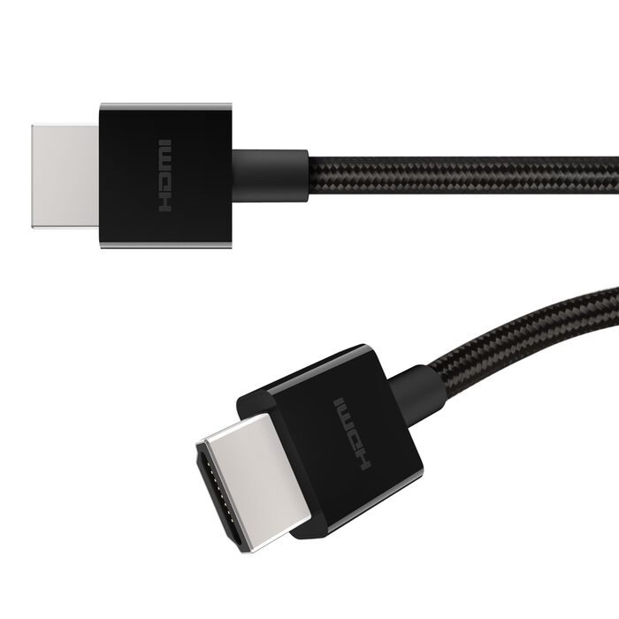 Belkin HDMI 2.1 Cable 2m 8K 60Hz 4K 120Hz 48Gbps HDR Dolby Vision Braided