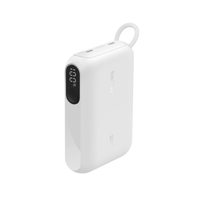 Belkin BoostCharge 10K Power Bank 20W USB-C Dual USB with Digital Display