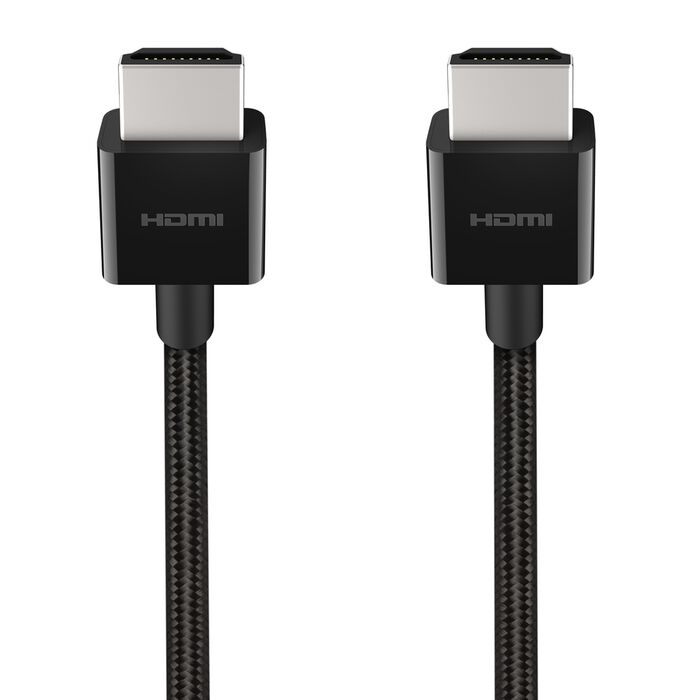 Belkin HDMI 2.1 Cable 2m 8K 60Hz 4K 120Hz 48Gbps HDR Dolby Vision Braided