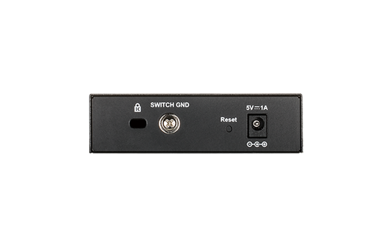 D-Link DGS-1100-05V2 5 Port Gigabit Smart Managed Ethernet Switch Desktop