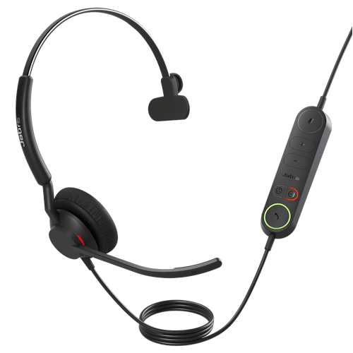 JABRA ENGAGE 40 UC MONO HEADSET, INLINE LINK,USB-A  (4093-419-279)