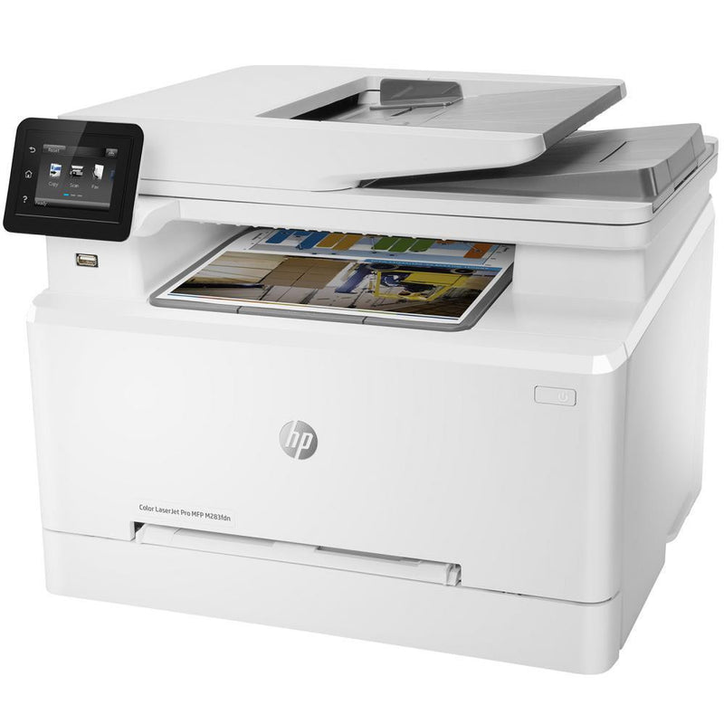 HP LJ PRO M283FDN COLOUR MFP, A4, 21PPM BLK, 21PPM, DUPLEX, FAX, NETWORK ONLY - NOT WIFI