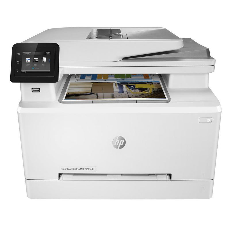 HP LJ PRO M283FDN COLOUR MFP, A4, 21PPM BLK, 21PPM, DUPLEX, FAX, NETWORK ONLY - NOT WIFI