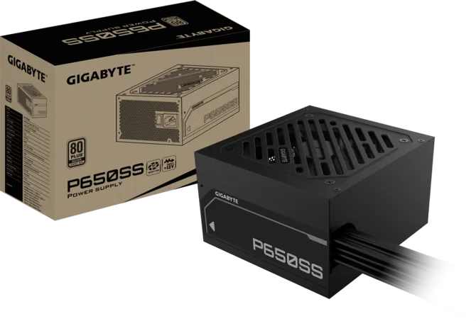 Gigabyte GP-P650SS 650W 80 Plus Silver ATX 3.0 Power Supply 120mm FDB Fan