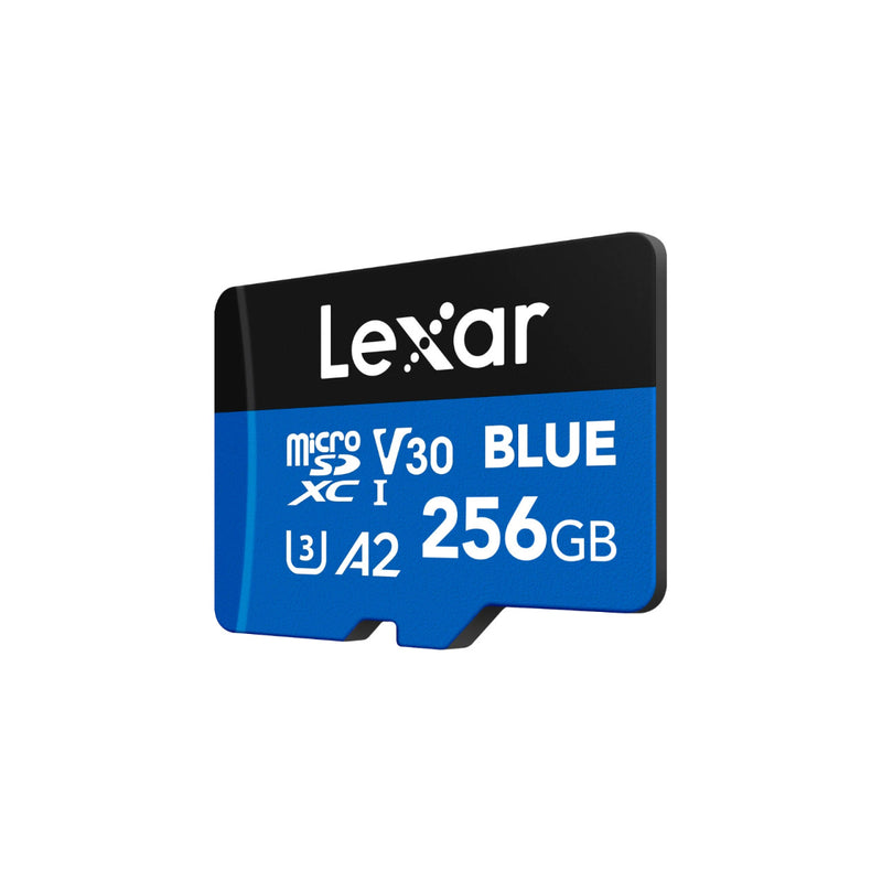 256GB Blue Micro SD Card - 2