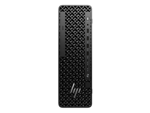 Front view of the HP Z2 SFF G1i Workstation Desktop PC.