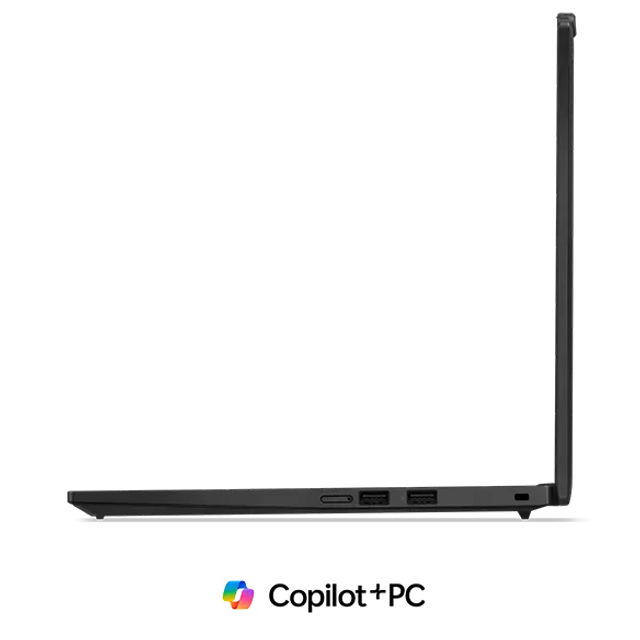 Profile view of the left side of the ThinkPad T14S G6.