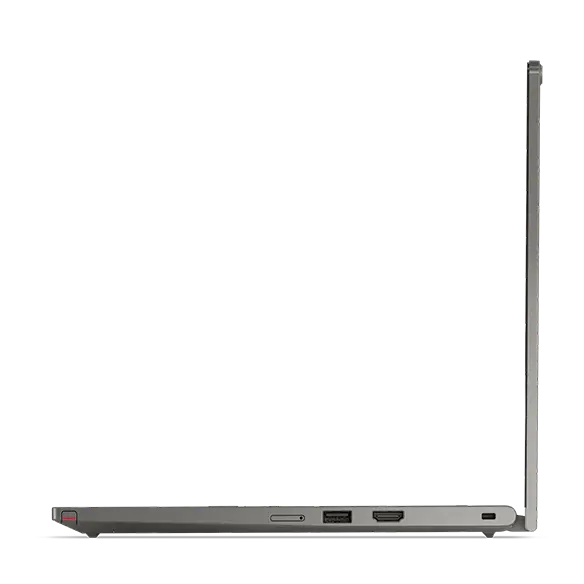 Profile view of the right side of Lenovo L13 Yoga Gen 6 Notebook