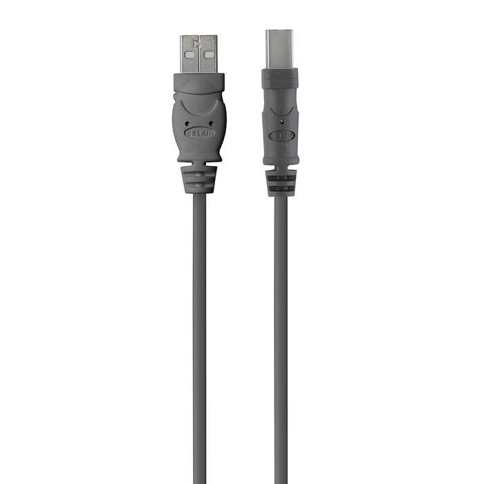 Belkin USB 2.0 Printer Cable 1.8m USB‑A to USB‑B Data Transfer Black