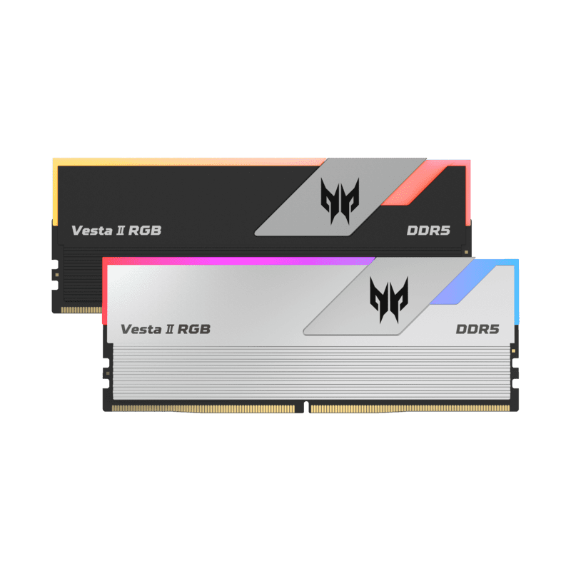 PREDATOR VESTAII 32GB 16GBx2 DDR5 RGB 6000Mhz Black Memory