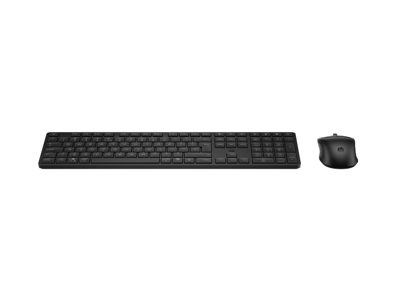 HP 495C Multi-Device Dual-Mode Keyboard Mouse Combo USB 2.4GHz Wireless BE1Q0UT
