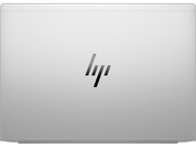 A view of the bottom of the HP EliteBook 6 G1i in silver.