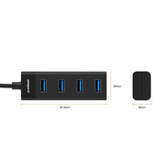 mbeat 4-Port USB 3.0 Hub, 4 Ports 5Gbps 3.0 Data