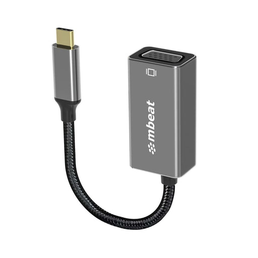mbeat Elite USB-C to VGA Female Port Adapter