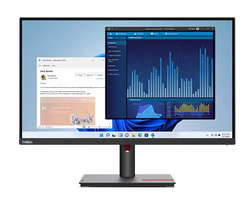 LENOVO T27P-30 27" WLED IPS UHD (16:9), HDMI, DP, USBC, USB(4), PIVOT, H/ADJ, 3YR - 63A9GAR1AU